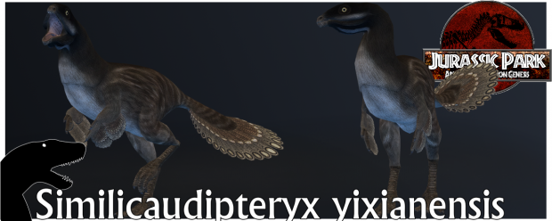 Similicaudipteryx yixianensis Render