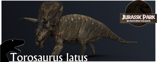 Torosaurus latus Render