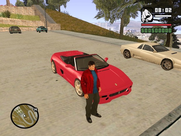 How to get FERRARI in GTA San Andreas (Ferrari mod)