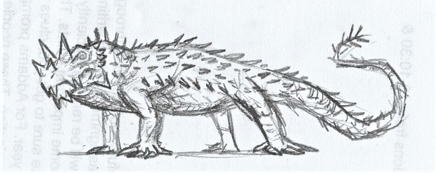 Tetraceratops Concept Art