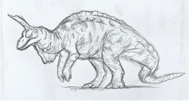 Tsintaosaurus Concept Art