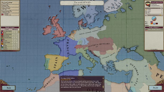 The Franco-Prussian War has been added