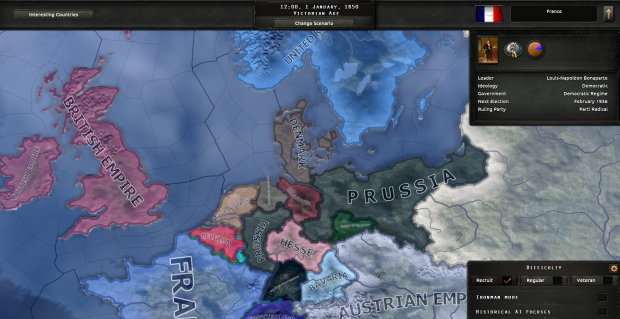 Current progress on middle europe