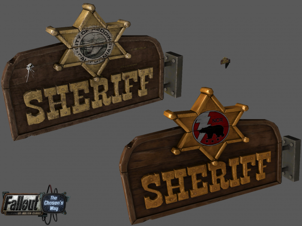 Sheriff Signboard