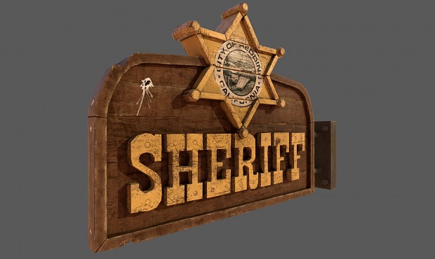Redding Sheriff Sign