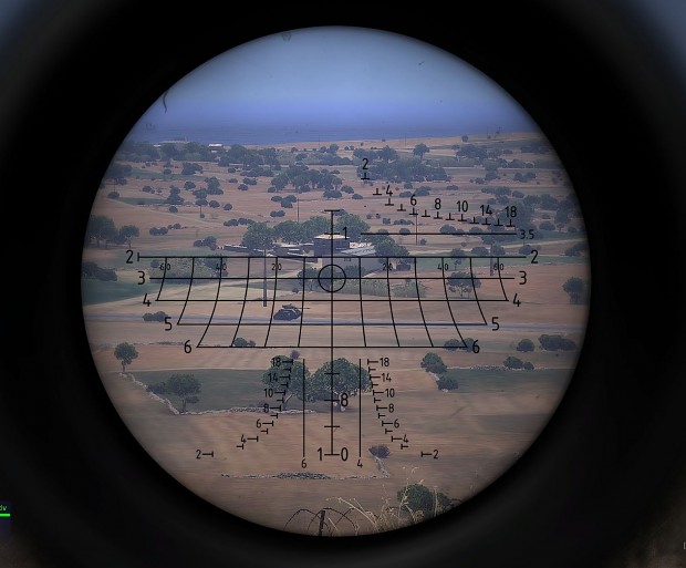 Missilelauncher reticle