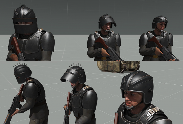 Rebel Helmet Variants