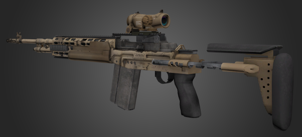 M14-EBR Elcan Specter image - BFHD PRO II mod for Battlefield 2 - ModDB