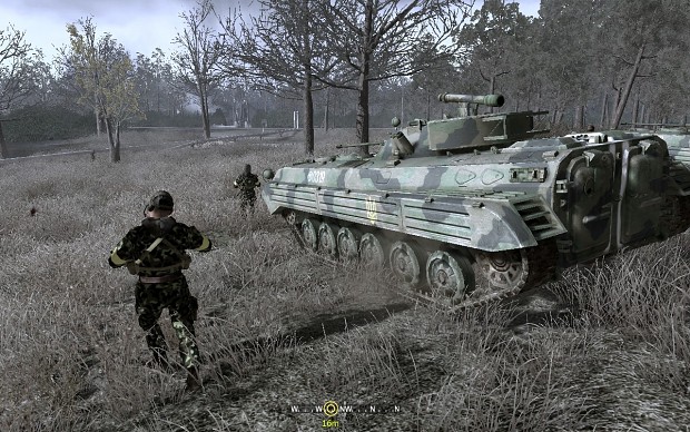 Ukrainian BMP-2 - from "Polite People" mod