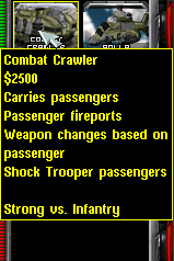 [Descriptions] Combat Crawler
