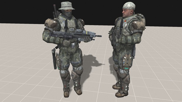 Released my Halo Reach UNSC Skinpack