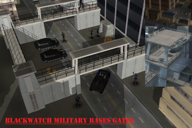 Blackwatch Military Bases Gates