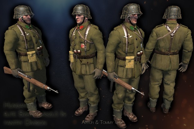 The elite Szent László parachute division,Budapest ostroma,1945,