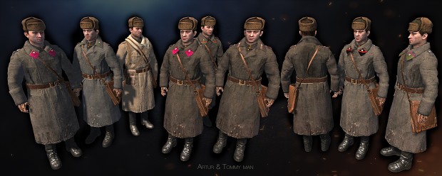 Can somebod help with the insignia of the Russian winter coats,are they correct?
