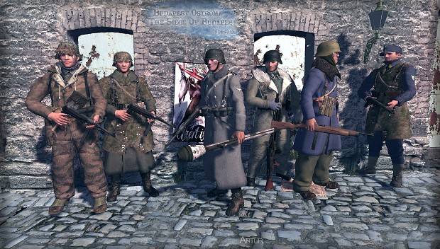 New,rare models for the Budapest siege mod!