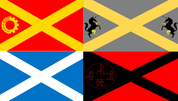 Alpha Scotland Flag Designs