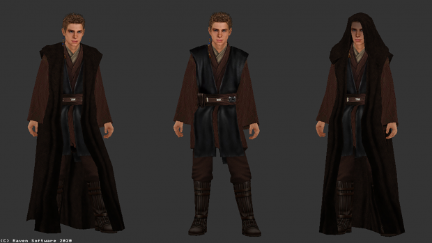 AotC Anakin with face and robe improvements