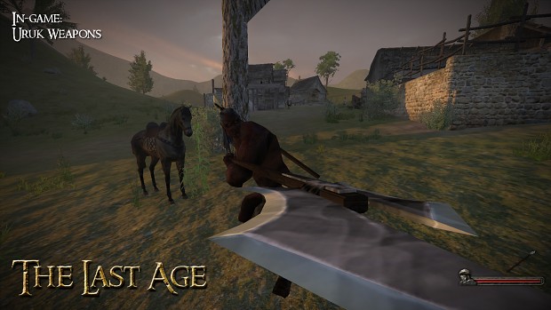 Uruk Weapons In-game: Pike aka The Horse Killer