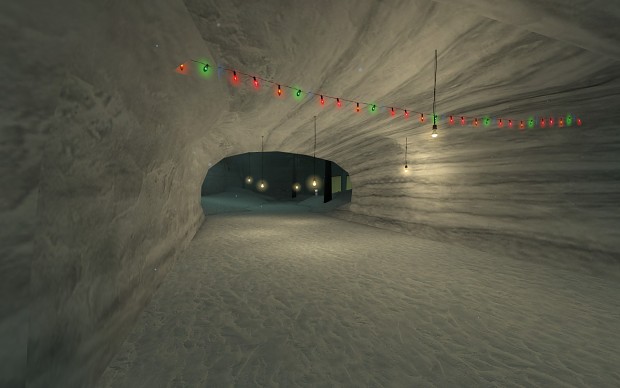 Snowy tunnel
