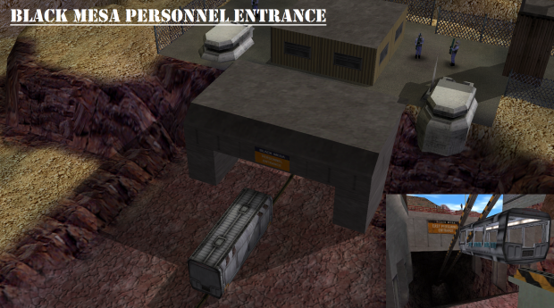 Black Mesa Personnel Entrance