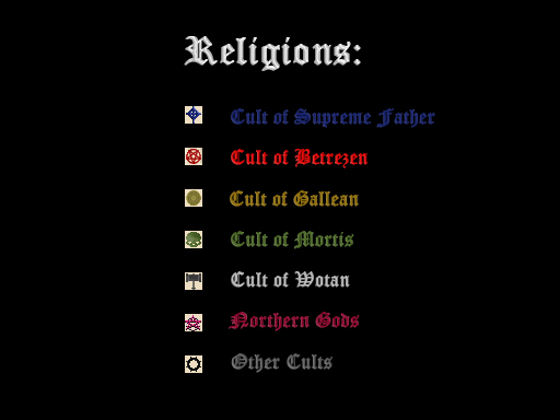 Religions DTW