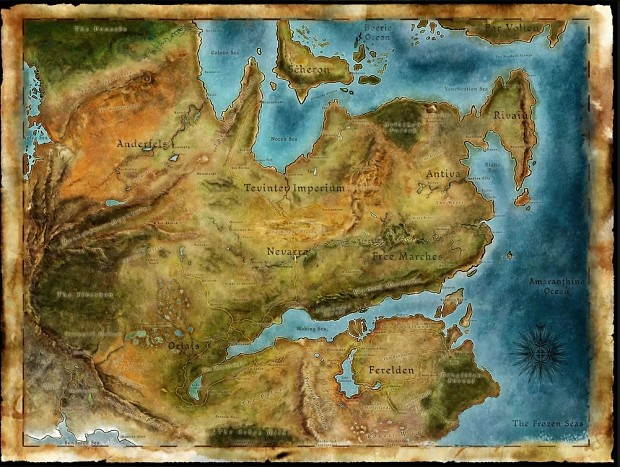 Map Plans: The World of Thedas