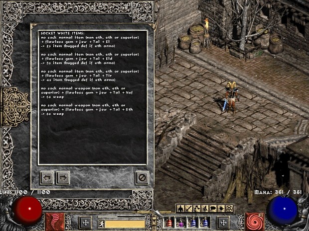 diablo 2 plugy putting quest items into shared
