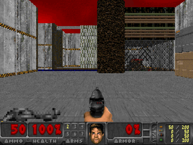 Freedoom in Doom 0.12.1: Habitat