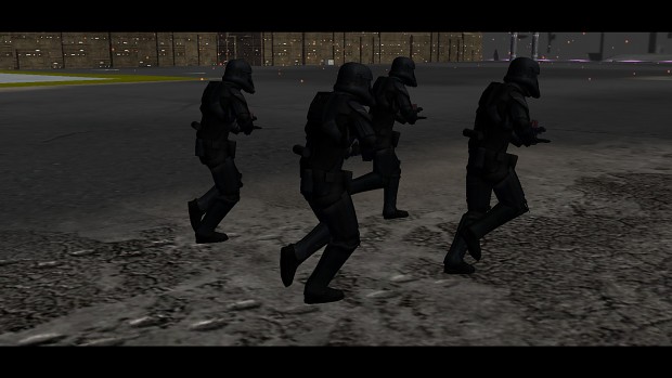 New Deathtrooper models and animations