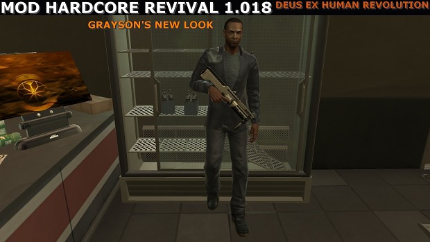 A new look for Grayson (Mod Hardcore Revival for Deus Ex Human Revolution)