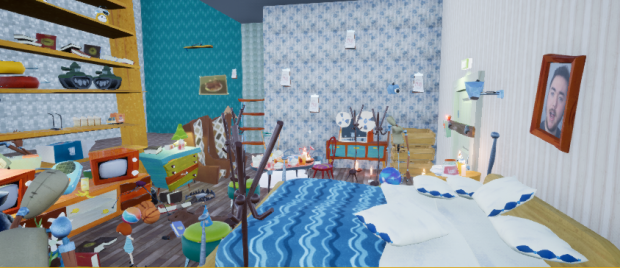 BedRoom image - The Messy Neighbor mod for Hello Neighbor - ModDB