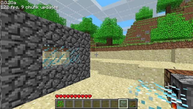 Old glass image - Minecraft Beta 1.7.3: Alpha Mod for Minecraft