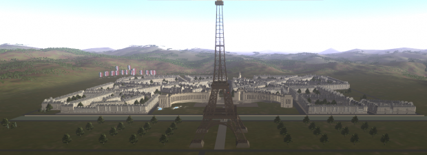 Paris - the capital of the French Republic - has been finished recently!