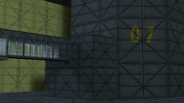 Early-Alpha GLaDOS Chamber Exterior