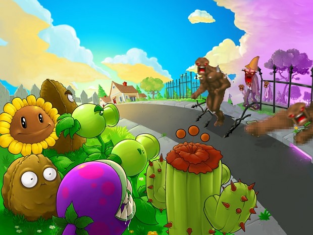 main menu image - Plants vs Zombies - IO Series mod for Plants Vs Zombies -  ModDB