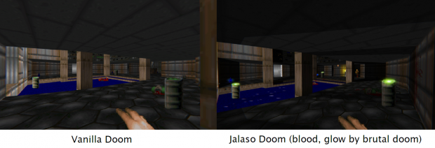comparison | Vanilla Doom vs Jalaso Doom