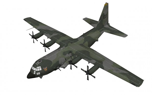 AC-130 with cold war Camouflage