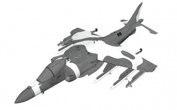 AV-8J with 4AAM