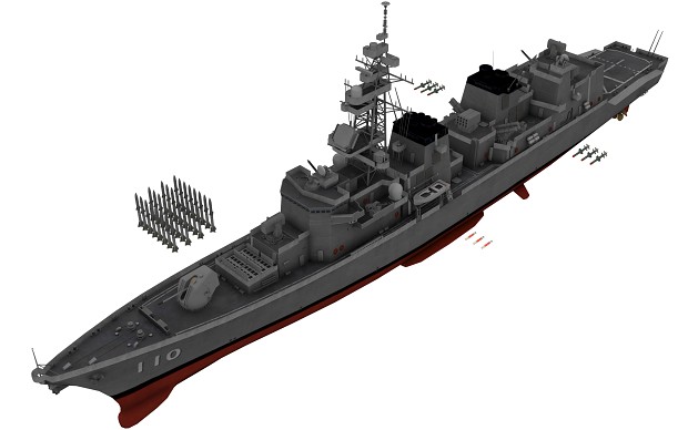 DD-110 Takanami Anti-Submarine Destroyer image - War of Powers mod for ...