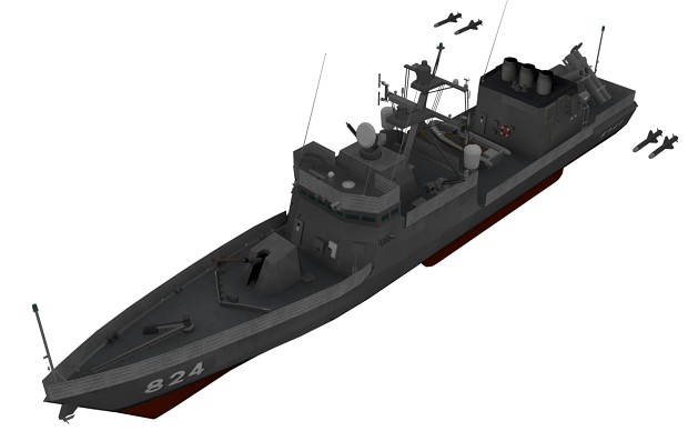 PG-824 Hayabusa Missile Boat