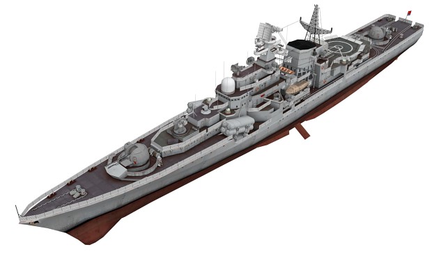 Plan Hangzhou (sovremenny-class Destroyer) Image - War Of Powers Mod 