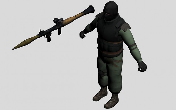 USSR Guards RPG Trooper