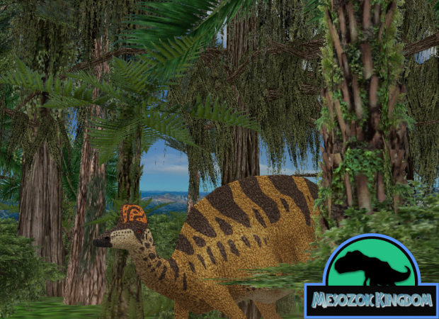 Mesozoic Kingdom : Hypacrosaurus Altispinus