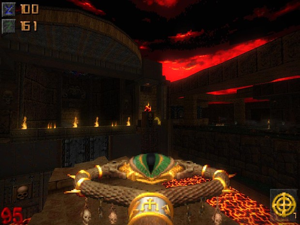 Bright Crucible (Legend 9) is a tribute to Quake 2 - my favorite FPS of all time