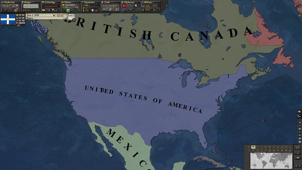 1920 North America