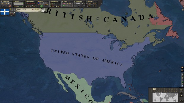 1936 North America
