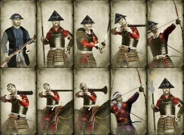 total war shogun 2 units