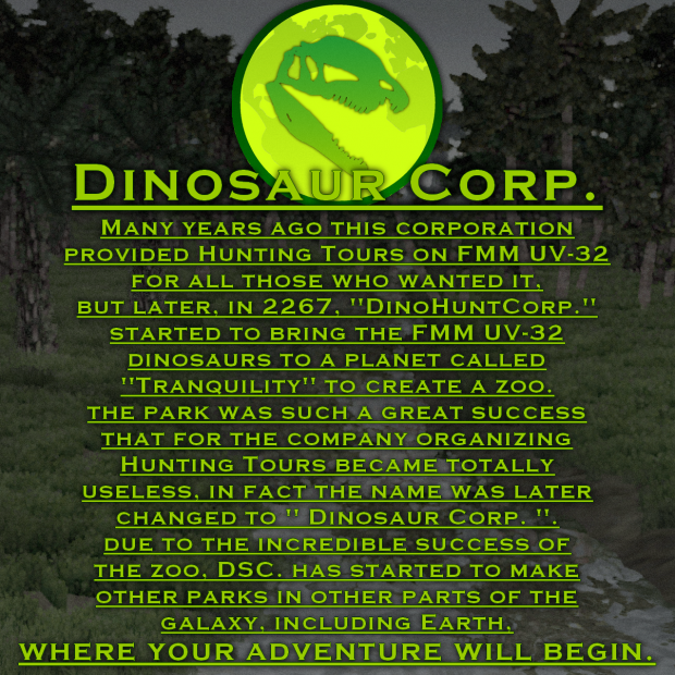 The Story of Dinosaur Corp. in the C:PE universe