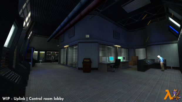 WIP - Uplink | Control room lobby