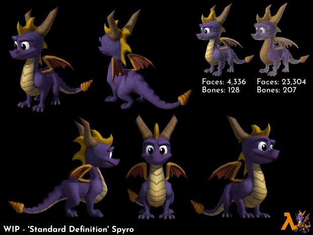 WIP - 'Standard Definition' Spyro